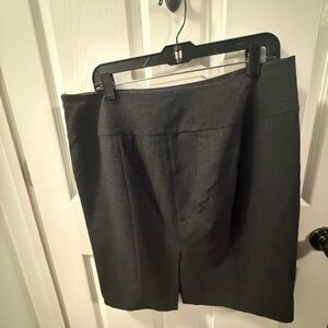 The Limited Charcoal Pencil Skirt